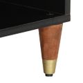 vidaXL TV skrinka 80x33x46 cm, mangový masív