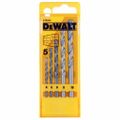 Sada vrtákov do muriva DT6952, 5-dielna DEWALT