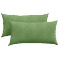vidaXL Vankúše na pohovku 2 pcs Svetlo zelená 80 x 40 cm