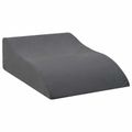 vidaXL Vankúš na nohy 68 x 40 x 18 cm PU pena Sivá