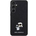 Puzdro Karl Lagerfeld pre Samsung Galaxy S24 Plus KLHCS24MPSAKCMPK čierne HC SAFFIANO KC PIN