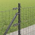 vidaXL Euro plot s betónovým podstavcom 10 x 0,6 m PVC potiahnutá oceľ