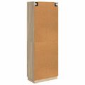 vidaXL Sada skríň 2 ks 66 x 34,5 x 87 cm Kompozitné drevo Dub sonoma
