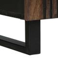 vidaXL Servírovacia skriňa Orech 60 x 33,5 x 75 cm Masívne mango drevo