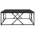 vidaXL Konferenčný stolík Čierny dub 100 x 100 x 40 cm