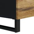 vidaXL Komoda s 2 dvierkami 80x33x75 cm masívny mangovník