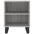 vidaXL Nočné skrinky 2 ks sivá sonoma 40x30x50 cm kompozitné drevo