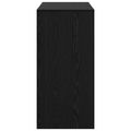 vidaXL Barový stôl 102 x 50 x 103,5 cm Kompozitné drevo Čierny dub
