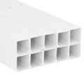 vidaXL Káblový rozvod 60x60 mm 10 m PVC