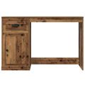vidaXL Stôl Staré drevo 50 x 115 x 75 cm Kompozitné drevo