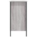 vidaXL Botník sivý dub sonoma 100x35x70 cm kompozitné drevo