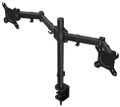 Endorfy držák monitorů Atlas Double (Atlas 200) / dvojitý / max. 8 kg a 27" každé rameno / pivot / VESA Držák, VESA, stolní, pro dva monitory, úhloprícka až 27", nosnost 2× 8kg, náklon, otácení, kov, cerný