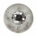 vidaXL Industriálna nástenná lampa strieborná 65x25 cm E27