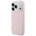 Puzdro Karl Lagerfeld pre iPhone 17 Pro Max 6,9" HC MAGSAFE PU FW S LOGOM KHEAD RUŽOVÉ