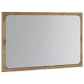 vidaXL Kúpeľňové zrkadlo s LED svetlom dub artisan 60x8,5x38 cm