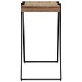 vidaXL Barový stôl recyklované tíkové drevo 120x55x107 cm
