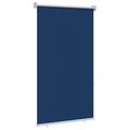 vidaXL Vonkajšia roleta s blokovaním UV žiarenia 90% Modrá 80 x 140 cm