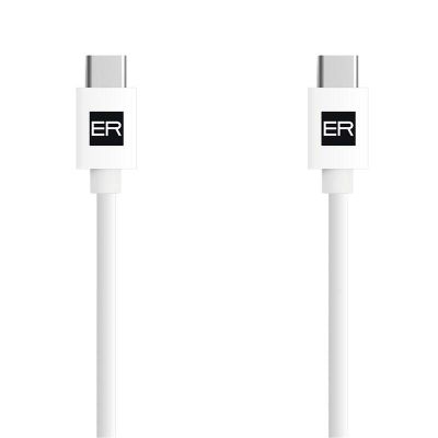 ER POWER kábel USB-C/C 3A 60W 120cm biely