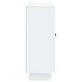 vidaXL Servírovacia skriňa Biela 66 x 34,5 x 90 cm Kompozitné drevo
