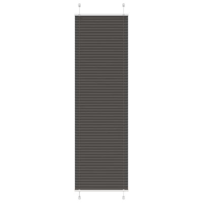 vidaXL plisovaná roleta čierna 60x200 cm Šírka látky 59,4 cm
