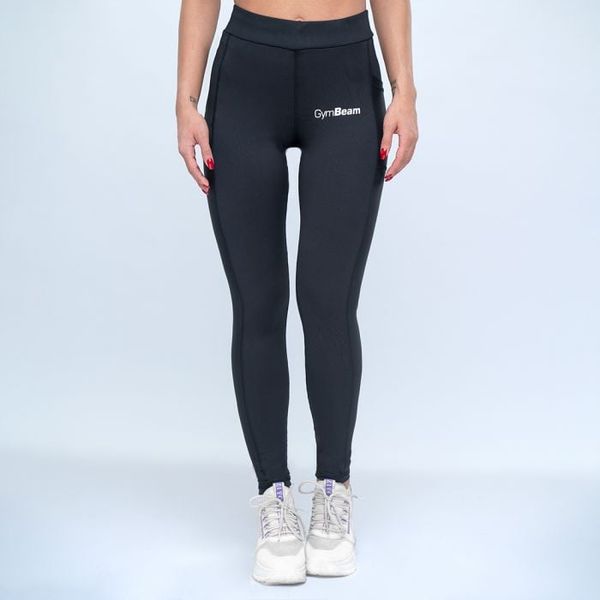 Dámske legíny Mesh Black - GymBeam, veľkosť L
