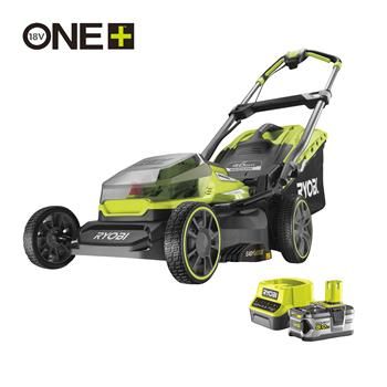 Ryobi, RY18LMX40A-150, 18V One Plus ™ bezuhlíková striedačka na trávu