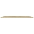 vidaXL Prídavné police 4 ks, dub sonoma 100x40x1,5 cm, drevotrieska