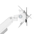 Neomounts  DS70-250WH1 Neomounts NEXT Slim Desk Mount, single display (topfix clamp/grommet), white Držák, VESA, stolní, pro plochý/zakrivený monitor, úhloprícka 17–35", náklon 90°, otácení 180°, rotace 360°, nosnost 9kg, bílý
