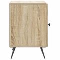vidaXL Nočný stolík Dub sonoma 43 x 34,5 x 50 cm Kompozitné drevo