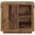vidaXL Servírovacia skriňa Staré drevo 80 x 40 x 75 cm