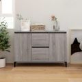 vidaXL Komoda sivý dub sonoma 102x35x70 cm spracované drevo