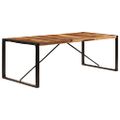 vidaXL Jedálenský stôl zo akáciaového dreva 220x100x75 cm