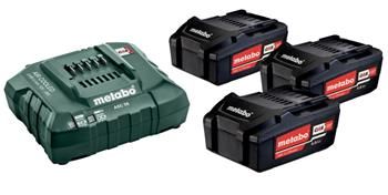 Metabo ZÁKLADNÁ SADA 3 X 4,0 AH (685049000)