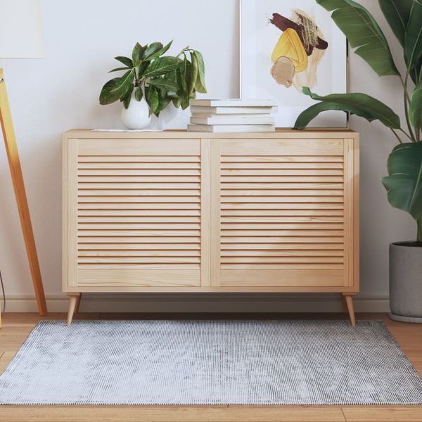 vidaXL Lamelové dvierka na skrinku 2 ks 61,5x59,4 cm, borovicový masív