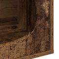 vidaXL Mačka Dom Staré drevo 42,5 x 40 x 53,5 cm Kompozitné drevo