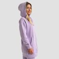 Dámska Longline mikina Limitless Lavender - GymBeam, veľkosť XL, veľkosť oblečenia XL