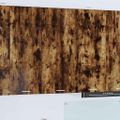 vidaXL Závesná skrinka Údený dub a biely 50 x 31 x 100 cm