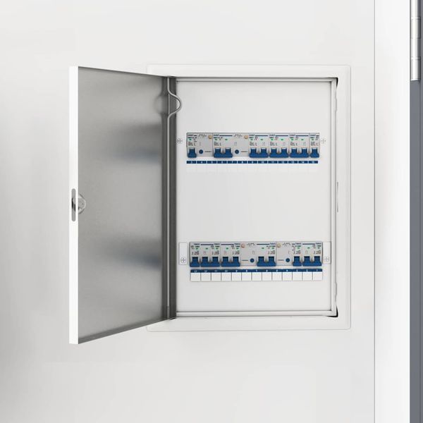 vidaXL Access Panel Biela 43 x 33 x 3 cm Oceľ
