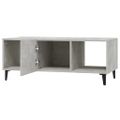 vidaXL Konferenčný stolík betónovo sivý 102x50x40 cm spracované drevo
