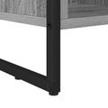 vidaXL Knižnica 99.5 x 30 x 108.5 cm Kompozitné drevo Sivý Sonoma