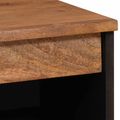 vidaXL Servírovacia skriňa Drevité hnedé dokončenie 60 x 33 x 75 cm