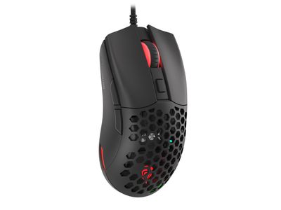 Genesis herná optická myš KRYPTON 750/RGB/8000 DPI/Herná/Optická/8 000 DPI/Drôtová USB/Čierna