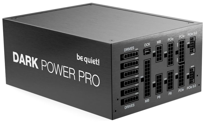 Be quiet! / zdroj DARK POWER PRO 13 1600W / ATX3.1 / active PFC / 135mm fan / 80PLUS Titanium / modulární Zdroj, ATX, 1600W, aktivní PFC, 135mm ventilátor, odpojitelné kabely, 80PLUS Titanium
