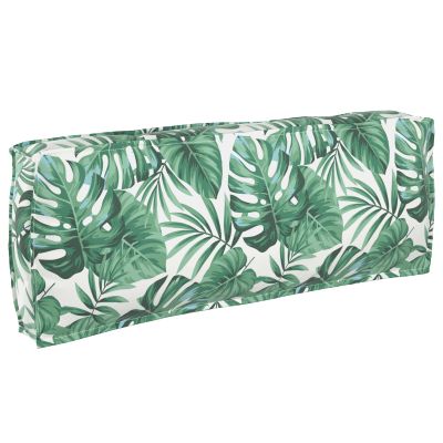 vidaXL Podložka Oxfordská látka Vzor listov 120 x 40 x 12 cm
