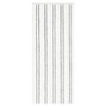 vidaXL Záves proti hmyzu z chenille Svetlo šedá a biela 90 x 220 cm
