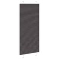 vidaXL plisovaná roleta čierna 90x200 cm Šírka látky 89,4 cm