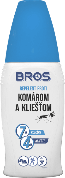 04739 Bros Repelent proti komárom a kliešťom 100 ml