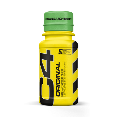 C4 Original PWO Shot - Cellucor, sour batch bros