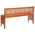 vidaXL Záhradná lavička 137 cm, eukalyptový masív