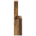 vidaXL Stôl Staré drevo Kompozitné drevo 78,5 x 37 x 154,5 cm